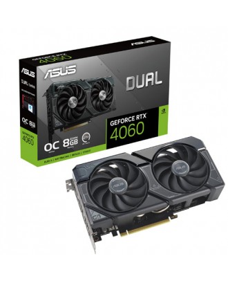 ASUS Dual GeForce RTX 4060 OC Edition 8GB GDDR6